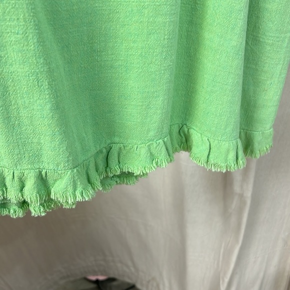 Green Short Sleeve Round Neck Top - Umgee - Picture 4 of 5